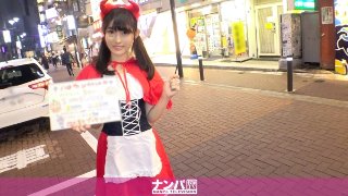 [ハロウィンムードの渋谷で可愛いお姫様を発見！！狼が彼女を襲う！まんざらではお姫様は快楽で喘ぎに喘ぐ！パイパンお姫様に狼オ●ン●ンがパッピーハロウィン！？ MGS]