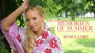 MEMORIES OF SUMMER with a blonde beauty in a yukata