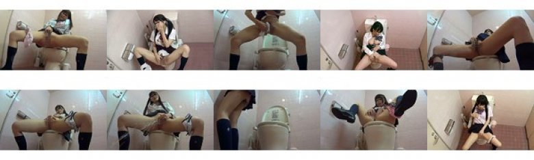 女子校生お漏らしトイレオナニー盗撮 VOL.11:Image