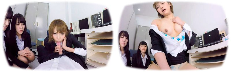 【VR】弊社伝統！女上司の説教プレイ:サンプル画像