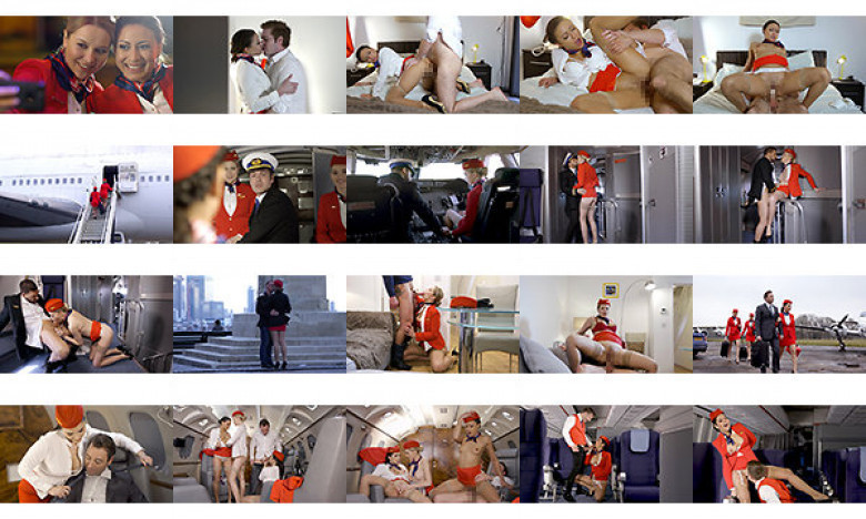 【Marc Dorcel】Dorcel Airlines～新人キャシー ワンチャンしちゃった機長とムラムラ初フライト～:Image